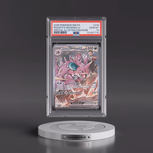 2025 Pokémon Dri EN-Destined Rivals #233 Team Rocket's Nidoking EX - Holo Special Illustration Rare