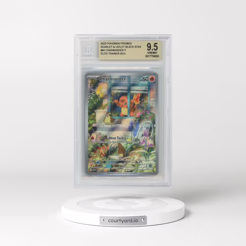 2023 Black Star Promos - Scarlet & Violet SVP EN #044 Charmander - Obsidian Flames Elite Trainer Box (BGS 9.5 GEM MINT)