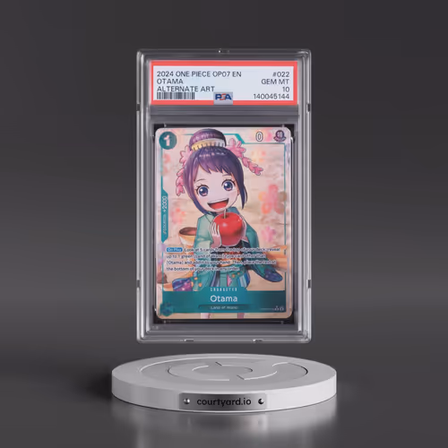 2024 One Piece OP07-500 Years in the Future #022 Otama - Alternate Art (PSA 10 GEM MINT)