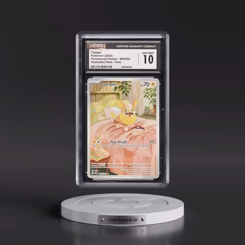 2025 Phantasmal Flames - PFL EN #099/094 Yamper - Illustration Rare Holo (CGC 10 GEM MINT)