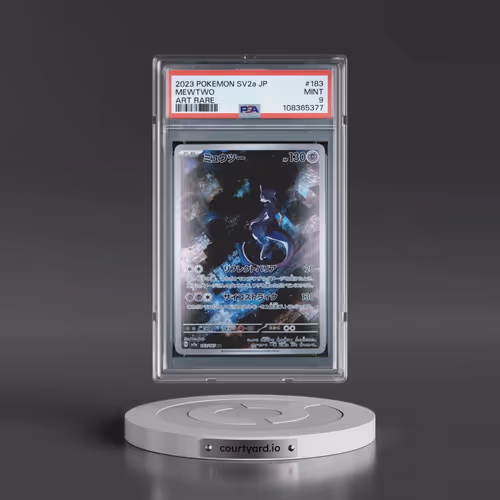 2023 Pokémon Sv2a-Pokémon 151 #183 Mewtwo - Art Rare (PSA 9 MINT)