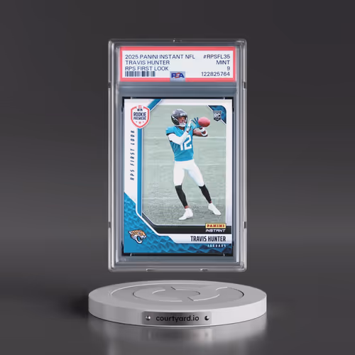 2025 Panini Instant NFL Rps First Look #RPSFL35 Travis Hunter (PSA 9 MINT)