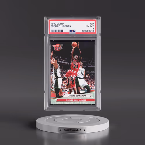 1992 Ultra #27 Michael Jordan (PSA 8 NM-MT)