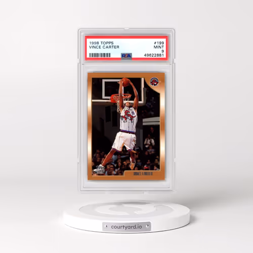 1998 Topps #199 Vince Carter (PSA 9 MINT)