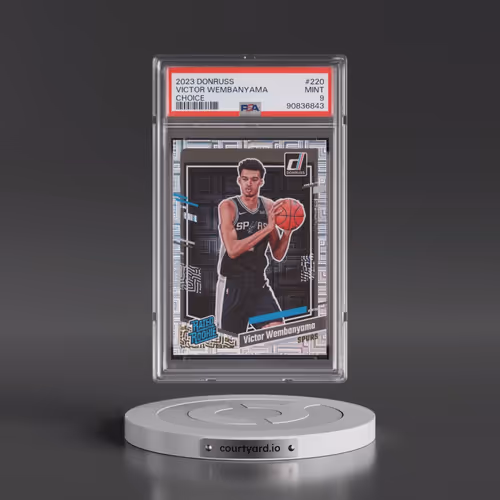 2023 Panini Donruss #220 Victor Wembanyama - Choice (PSA 9 MINT)