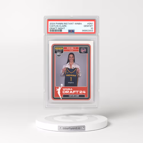 2024 Panini Instant WNBA Draft Night #DN1 Caitlin Clark (PSA 10 GEM MINT)