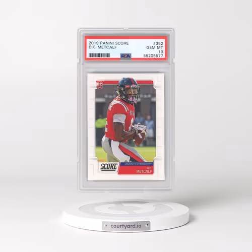 2019 Panini Score #352 D.K. Metcalf (PSA 10 GEM MINT)