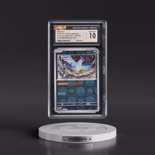 2023 Pokémon Card 151 #144/165 Articuno - Reverse Holo Poké Ball (CGC 10 GEM MINT)