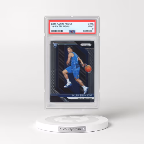 2018 Panini Prizm #250 Jalen Brunson (PSA 9 MINT)