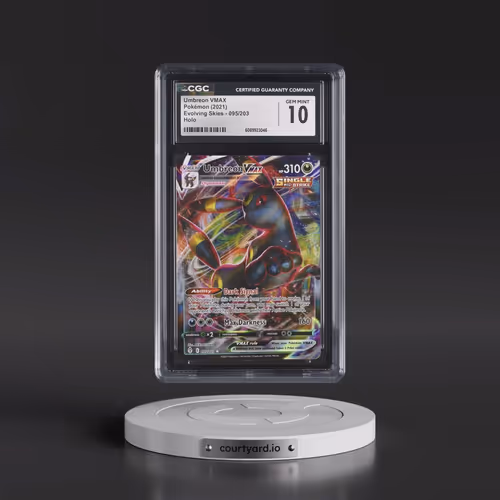 2021 Evolving Skies #095/203 Umbreon VMAX - Holo (CGC 10 GEM MINT)