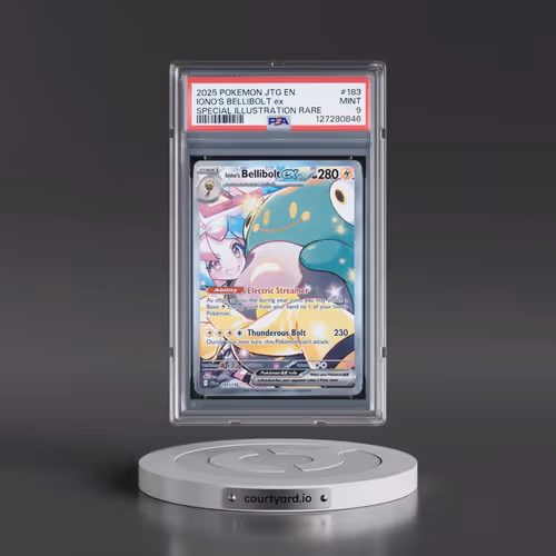 2025 Pokémon Jtg EN-Journey Together #183 Iono's Bellibolt EX - Holo Special Illustration Rare (PSA