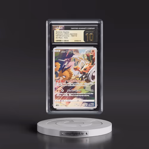 2022 VSTAR Universe #188/172 Galarian Zapdos - Art Rare Holo (CGC 10 PRISTINE)