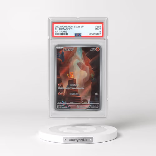 2023 Pokémon Sv2a-Pokemon 151 #168 Charmander - Art Rare (PSA 9 MINT)
