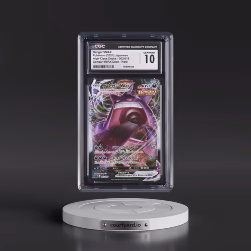 2021 Gengar VMAX High-Class Deck #002/019 Gengar VMAX - Gengar VMAX Deck Holo (CGC 10 GEM MINT)