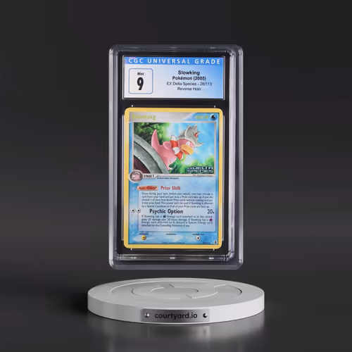 2005 Pokémon EX Delta Species #28 Slowking - Reverse Foil (CGC 9 MINT)
