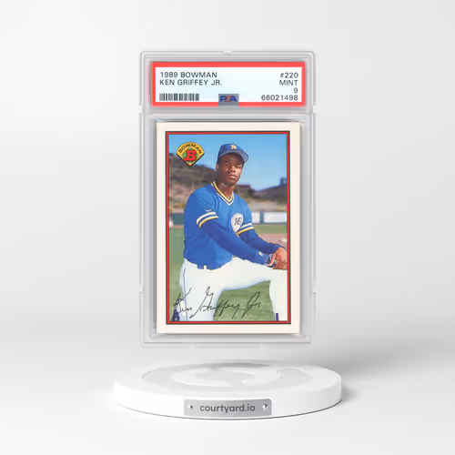 1989 Bowman #220 Ken Griffey Jr (PSA 9 MINT)