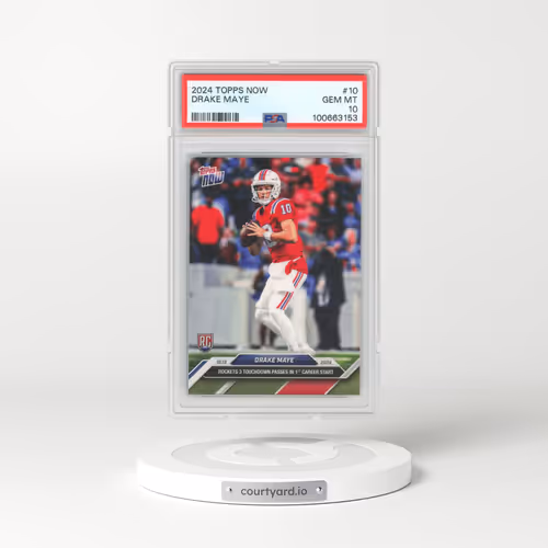 2024 Topps Now #10 Drake Maye (PSA 10 GEM MINT)