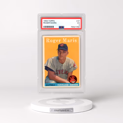 1958 Topps #47 Roger Maris (PSA 3 VG)