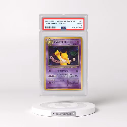 1997 Pokémon Rocket #97 Dark Hypno - Holo (PSA 9 MINT)