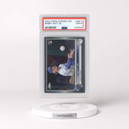 2022 Topps Chrome Update #USC176 Bobby Witt Jr. (PSA 10 GEM MINT)