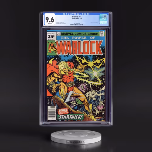 Warlock #14 CGC 9.6 White Pages (Marvel Comics, 8/76) - Universal