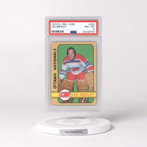 1972 O-Pee-Chee #300 Les Binkley (PSA 8 NM-MT)