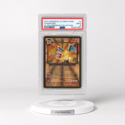 2021 Pokémon Celebrations Ultra-Premium Collection #4 Charizard (PSA 9 MINT)