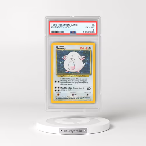 1999 Pokémon Game #3 Chansey - Holo (PSA 6 EX-MT)