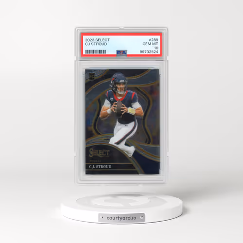 2023 Panini Select #289 CJ Stroud (PSA 10 GEM MINT)