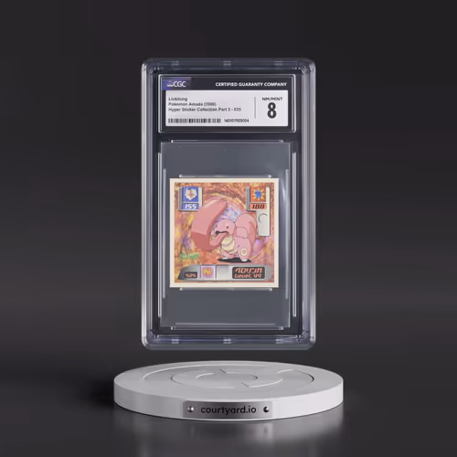 2000 Hyper Sticker Collection Part 3 (2000) #525 Lickitung (CGC 8 NM-MT)