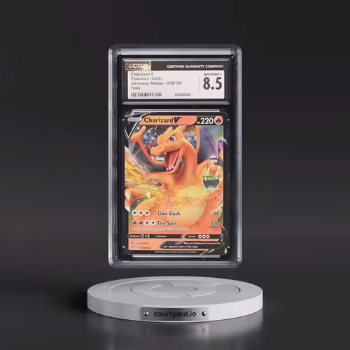 2020 Darkness Ablaze #019/189 Charizard V - Holo (CGC 8.5 NM-MT+)