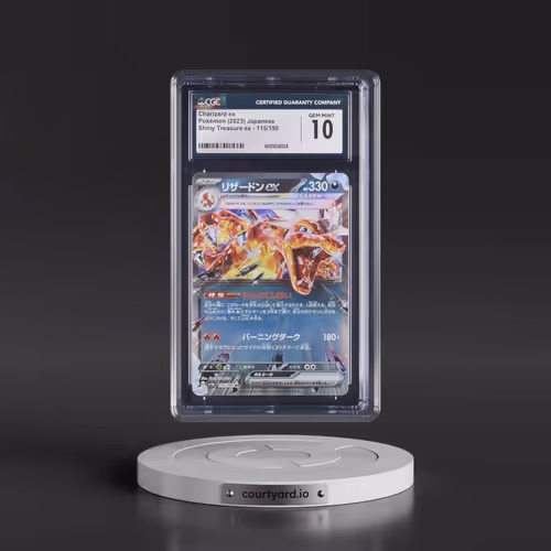 2023 Shiny Treasure ex #115/190 Charizard ex - Holo (CGC 10 GEM MINT)