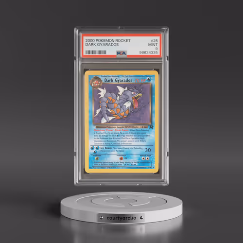 2000 Pokémon Rocket #25 Dark Gyarados (PSA 9 MINT)