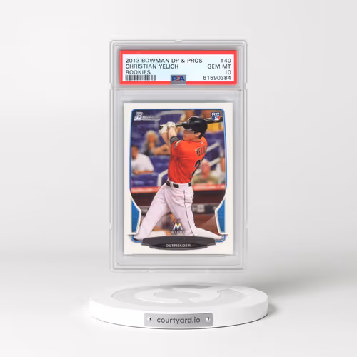 2013 Bowman Draft Picks & Prospects Rookies #40 Christian Yelich (PSA 10 GEM MINT)