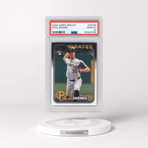 2024 Topps Update #US100 Paul Skenes (PSA 10 GEM MINT)