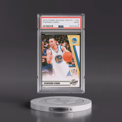 2010 Panini Season Update #167 Stephen Curry (PSA 9 MINT)