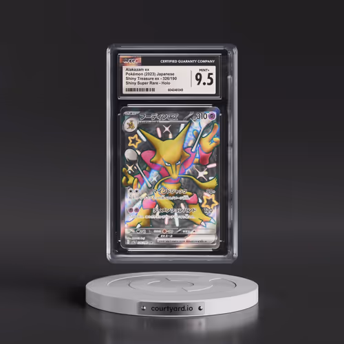 2023 Shiny Treasure ex #326/190 Alakazam ex - Shiny Super Rare Holo (CGC 9.5 MINT+)