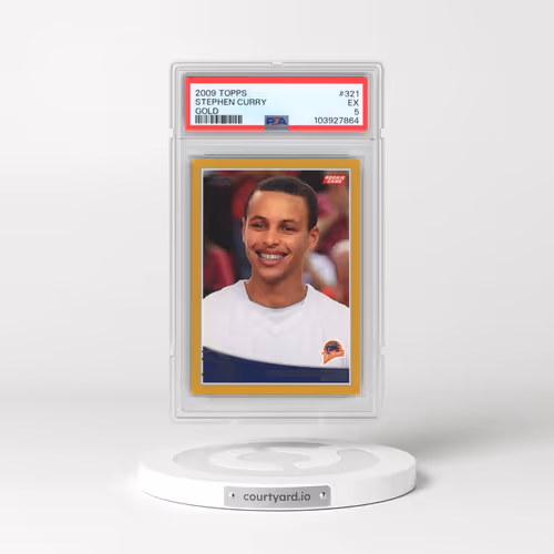 2009 Topps #321 Stephen Curry - Gold (PSA 5 EX)