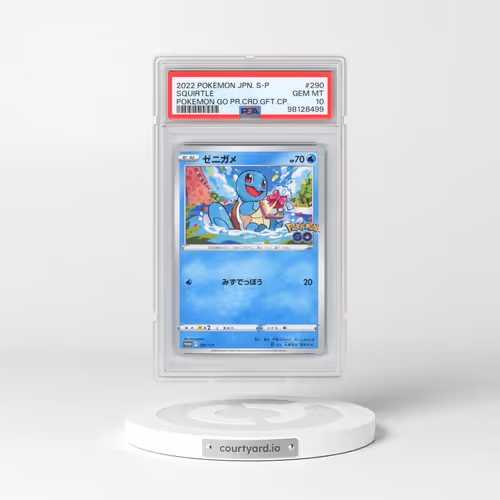 2022 Pokémon S Promo #290 Squirtle - Pokemon Go Promo Card Gift Campaign (PSA 10 GEM MINT)