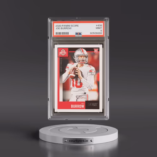 2020 Panini Score #438 Joe Burrow (PSA 9 MINT)