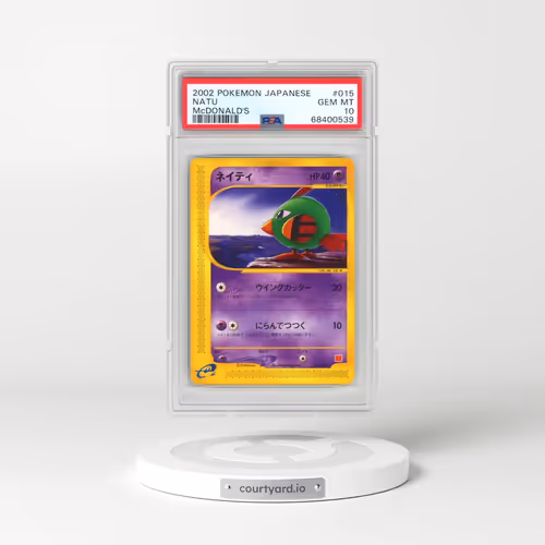 2002 Pokémon McDonald's #015 Natu (PSA 10 GEM MINT)