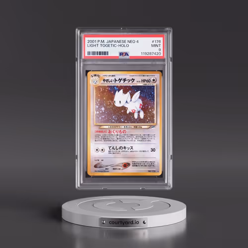 2001 Pokémon Neo 4 #176 Light Togetic - Holo (PSA 9 MINT)