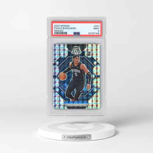 2022 Panini Mosaic #231 Paolo Banchero - Mosaic (PSA 9 MINT)