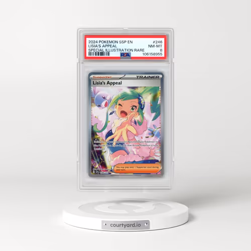 2024 Pokémon Ssp EN-Surging Sparks #246 Lisia's Appeal - Special Illustration Rare (PSA 8 NM-MT)