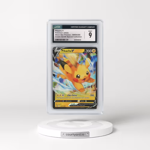 2017 Black Star Promos - Sword & Shield #SWSH285 Pikachu V - Holo Crown Zenith Special Collection (C