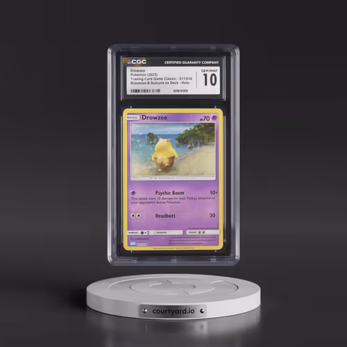 2023 Trading Card Game Classic - CLV, CLC, CLB #011/034 Drowzee - Blastoise & Suicune ex Deck - CLB