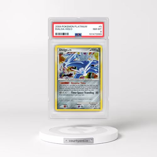 2009 Pokémon Platinum #5 Dialga - Holo (PSA 8 NM-MT)