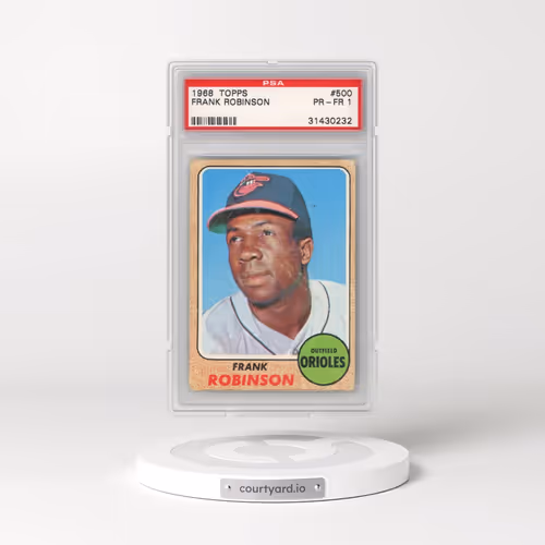 1968 Topps #500 Frank Robinson (PSA 1 PR)