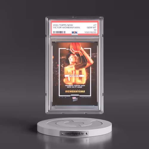 2024 Topps Now #7 Victor Wembanyama (PSA 10 GEM MINT)