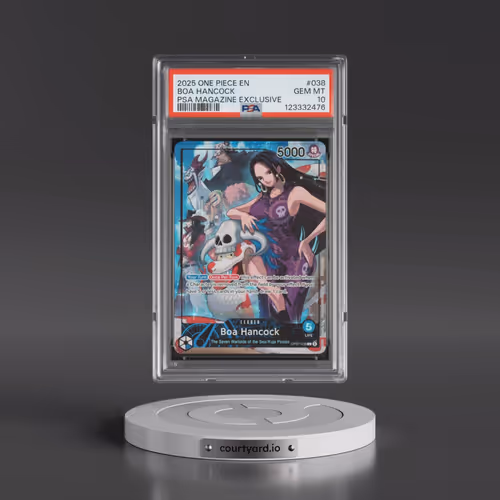 2025 One Piece Promos #038 Boa Hancock - PSA Magazine Exclusive (PSA 10 GEM MINT)